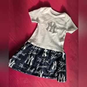 New York Yankees Baby Dress